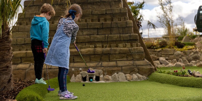 £5 Adventure Golf February Half-Term at Aztec Adventure