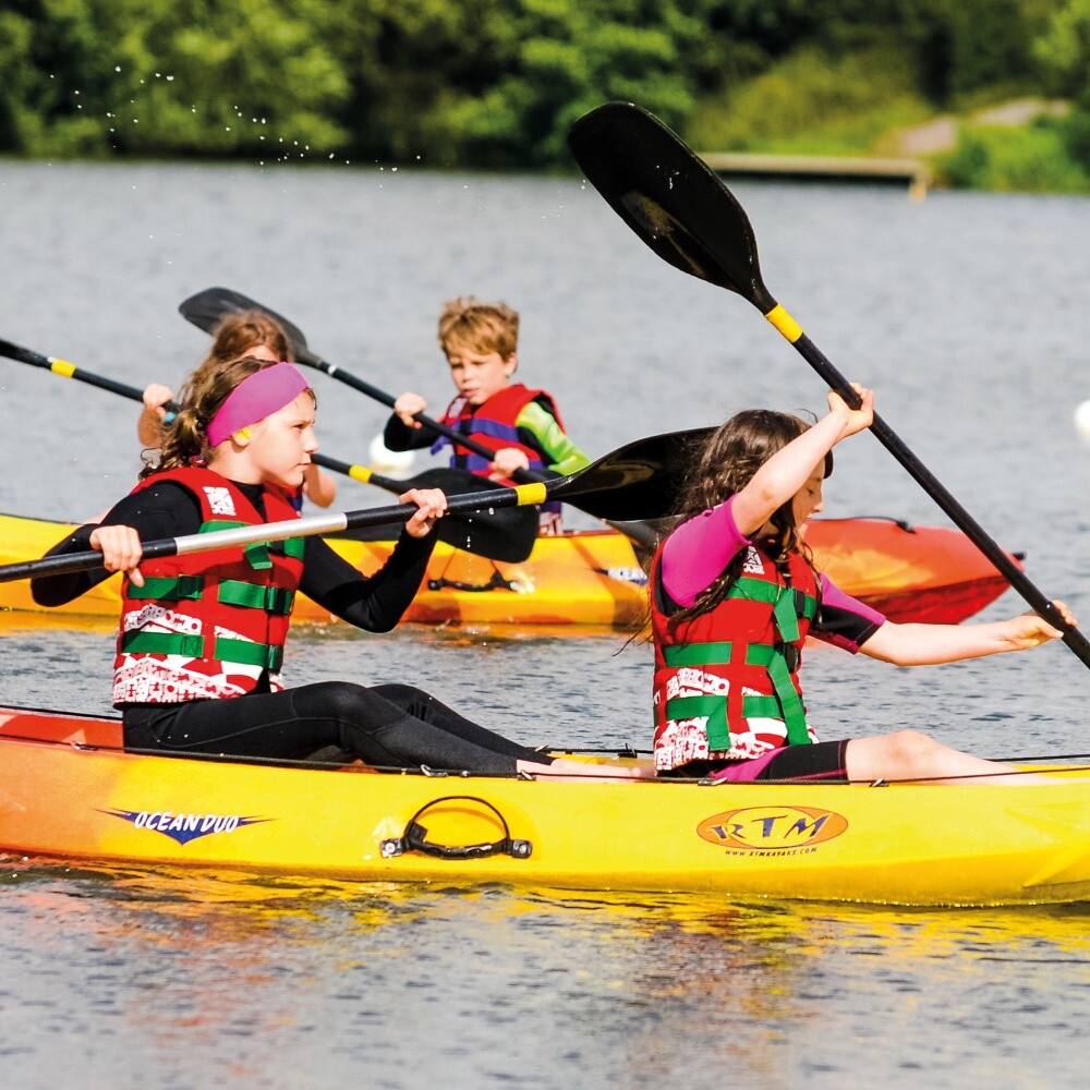 Double sit on top kayak hire at Aztec Adventure Upton Warren and Aztec Adventure Lower Moor