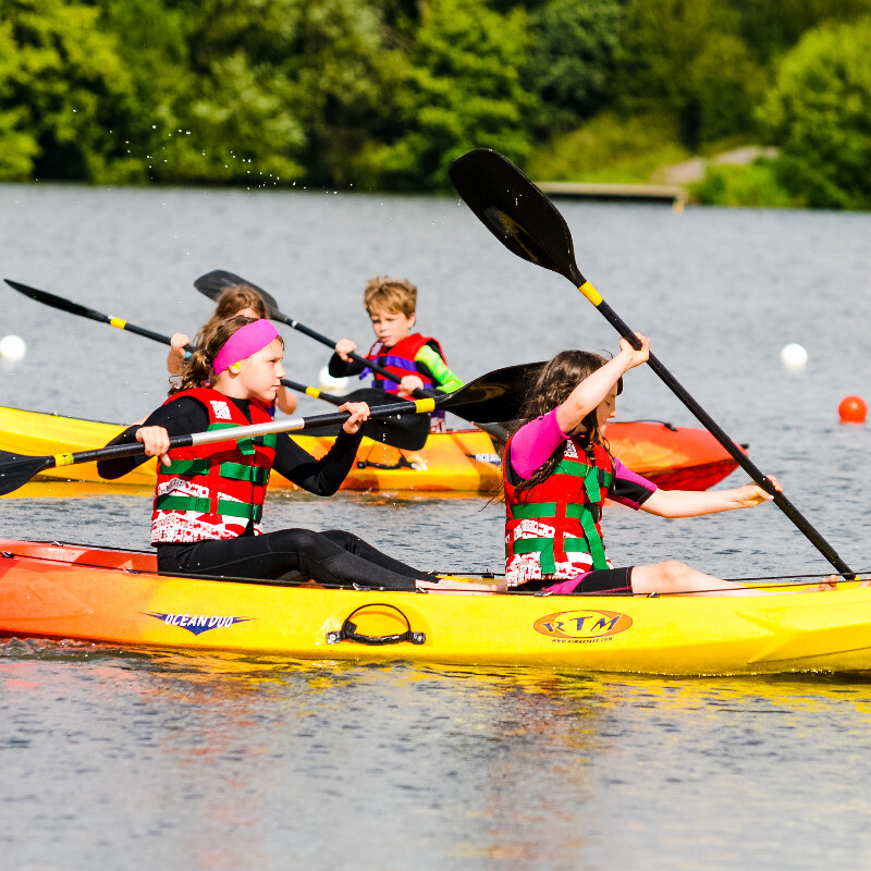 Aztec Adventure Double Sit on Top Kayak Launch