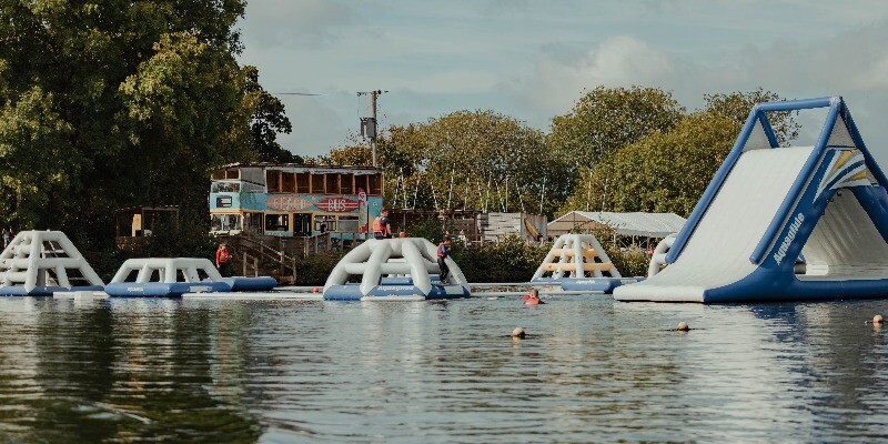 The Aqua Park at Aztec Adventure Upton Warren