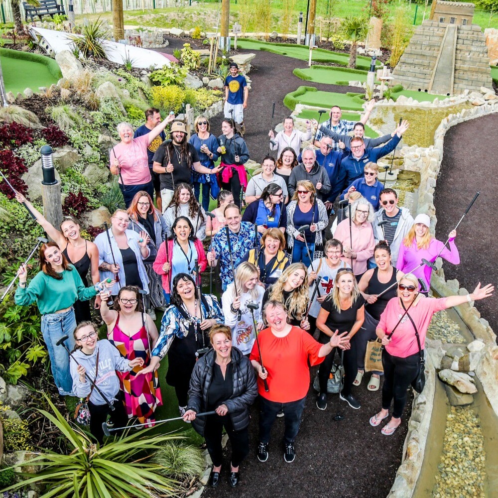 The Valley Retailers Event at The Lost Valley Adventure Golf