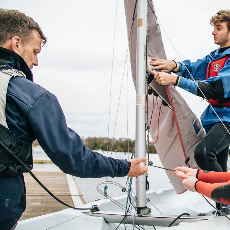 group sailing