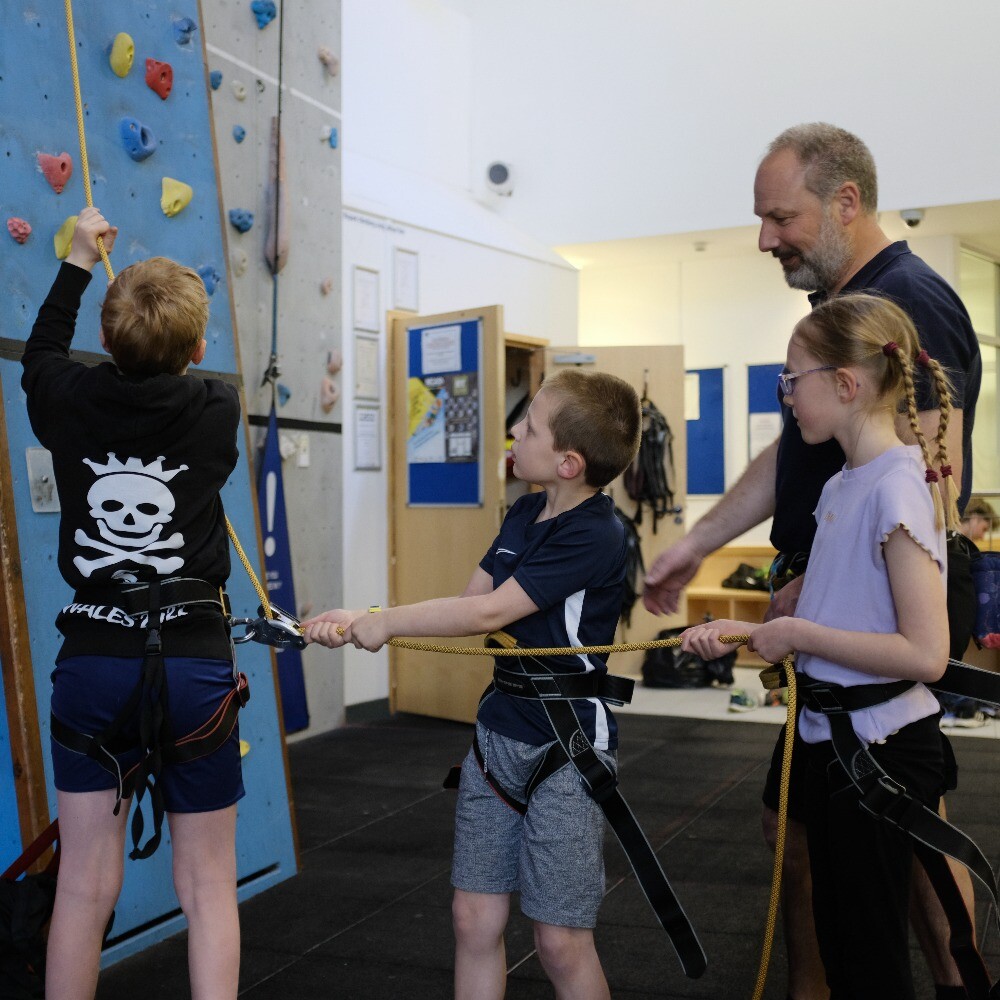 Aztec Adventure climbing at Evesham Leisure Centre