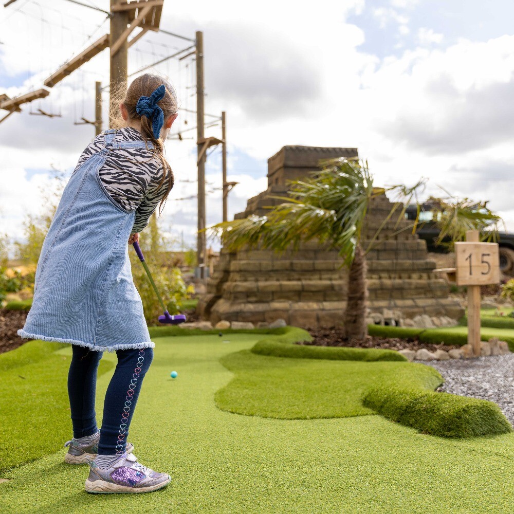 £5 Adventure Golf February Half-Term at Aztec Adventure