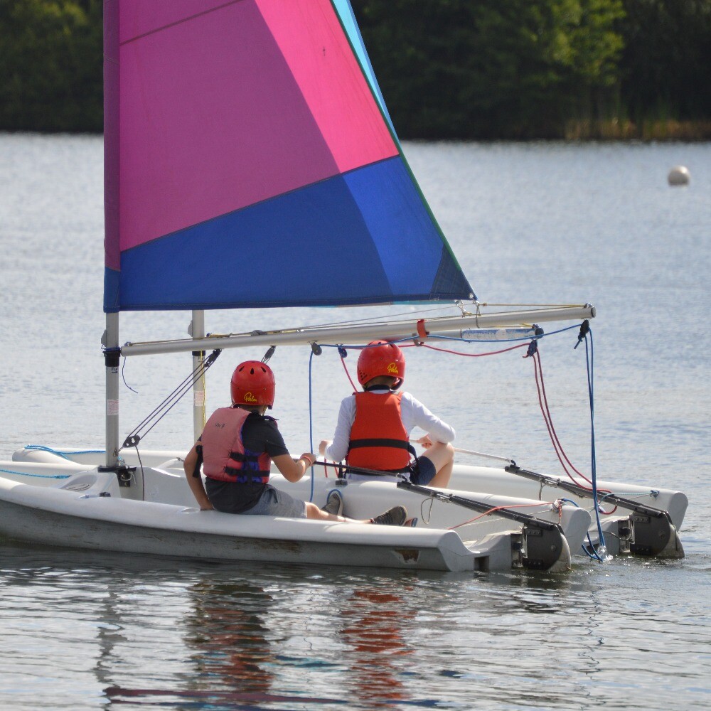 Children's RYA Sailing Courses available at Aztec Adventure Lower Moor and Upton Warren