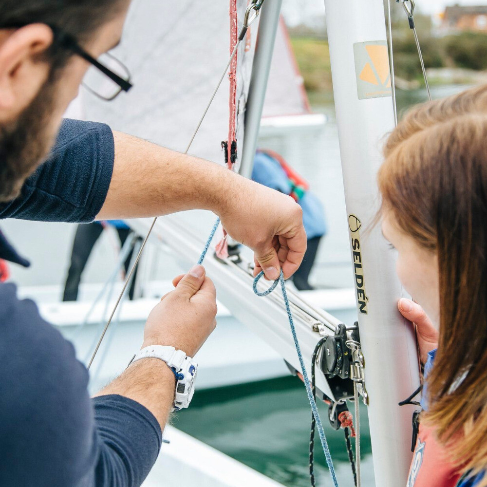 Learn to sail at Aztec Adventure