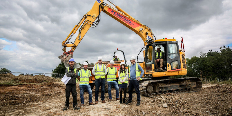 Construction tees-off on new golf and high rope centre at The Valley