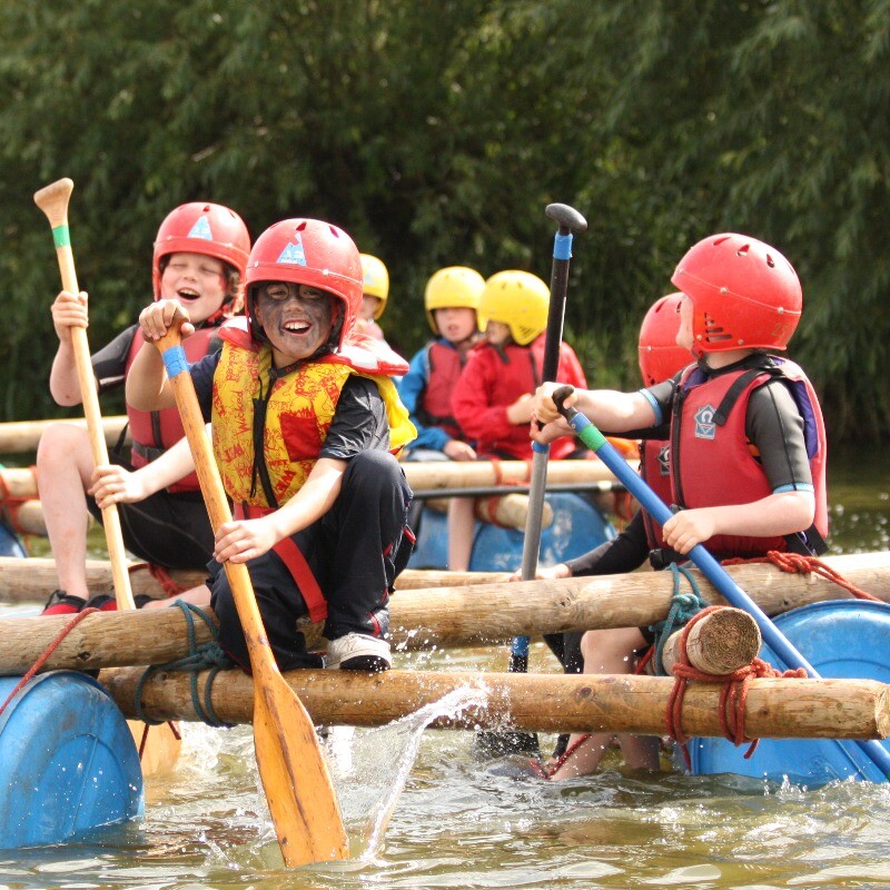 raft building