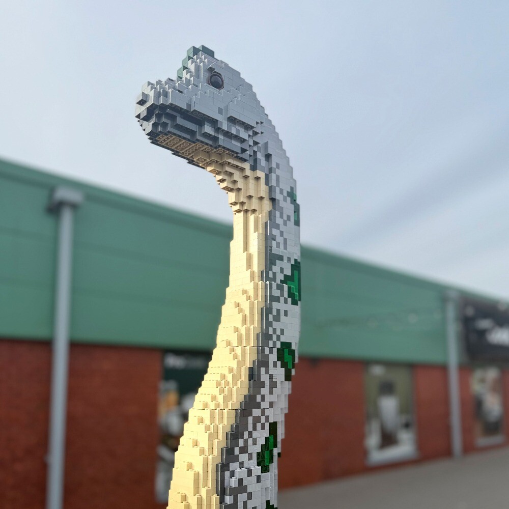 Dinosaur Brick Trail Extended at The Valley Evesham | Aztec Adventure The Lost Valley