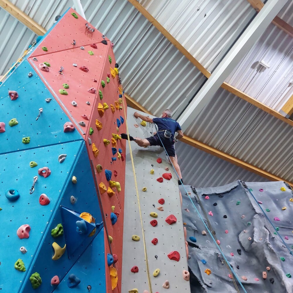 New routes on Evesham Climbing Wall