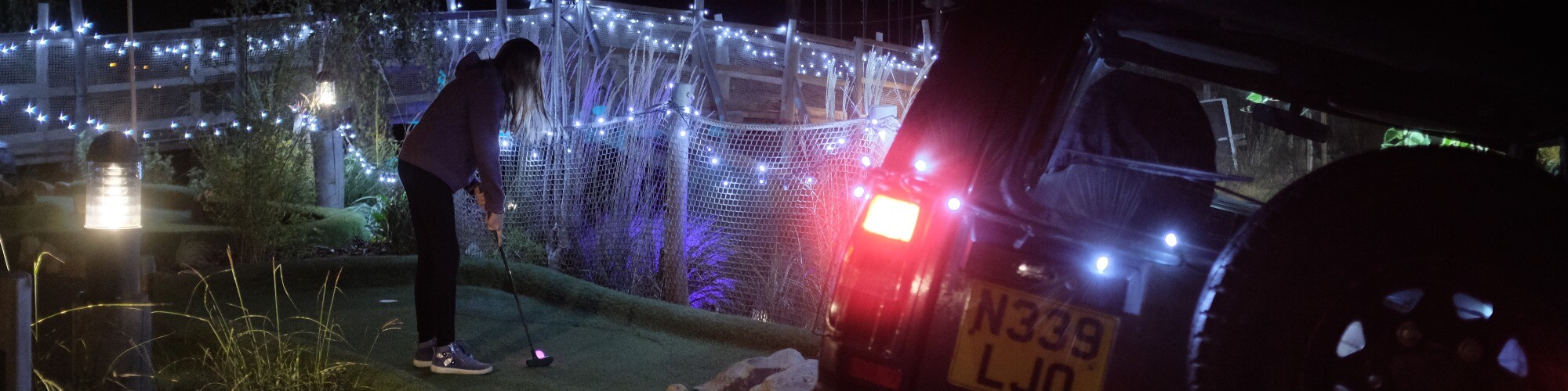 Aztec Adventure The Lost Valley Glow Golf