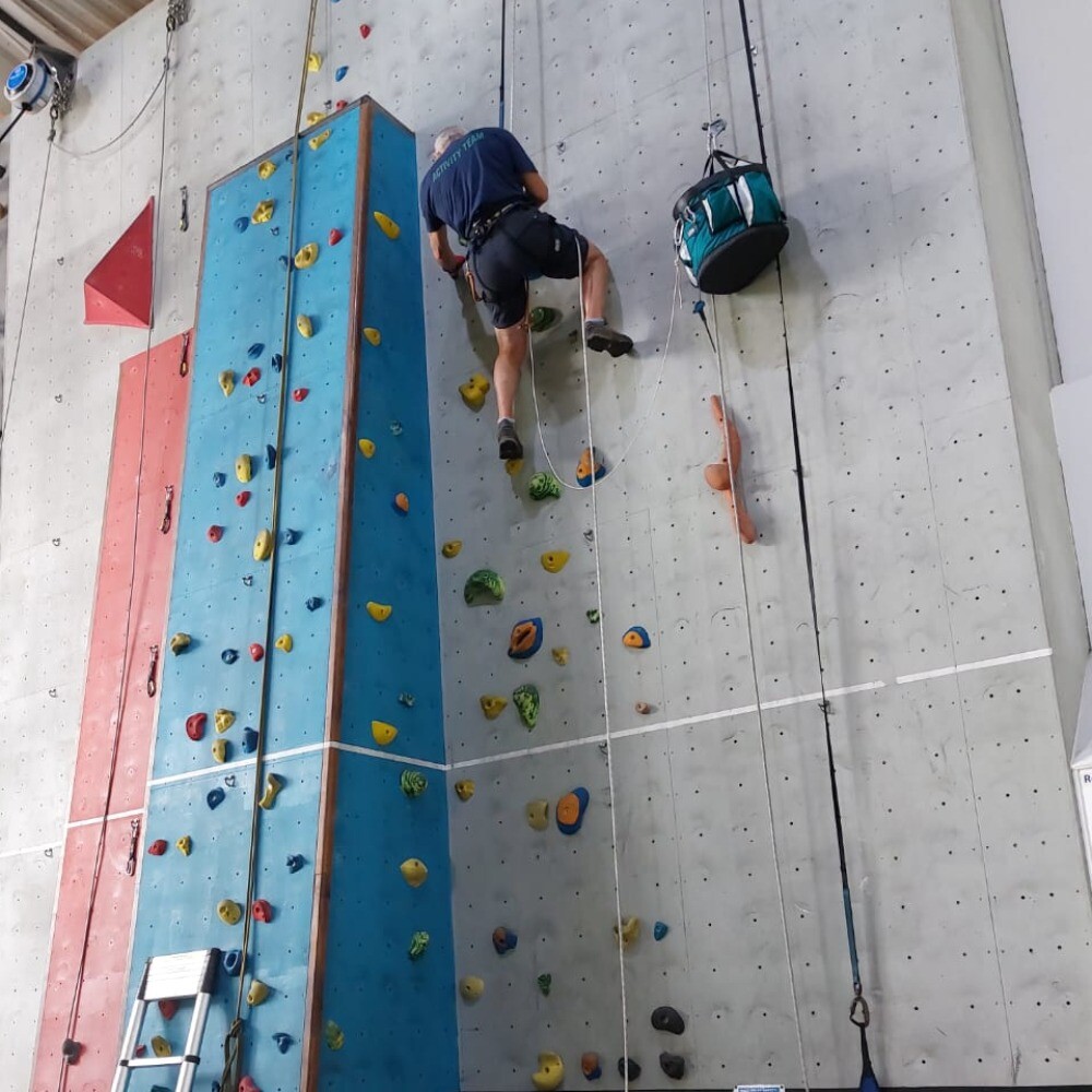 New routes on Evesham Climbing Wall